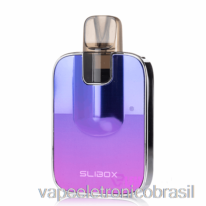 Vape Recarregável Kanger Slibox Pod Kit Gradiente Roxo